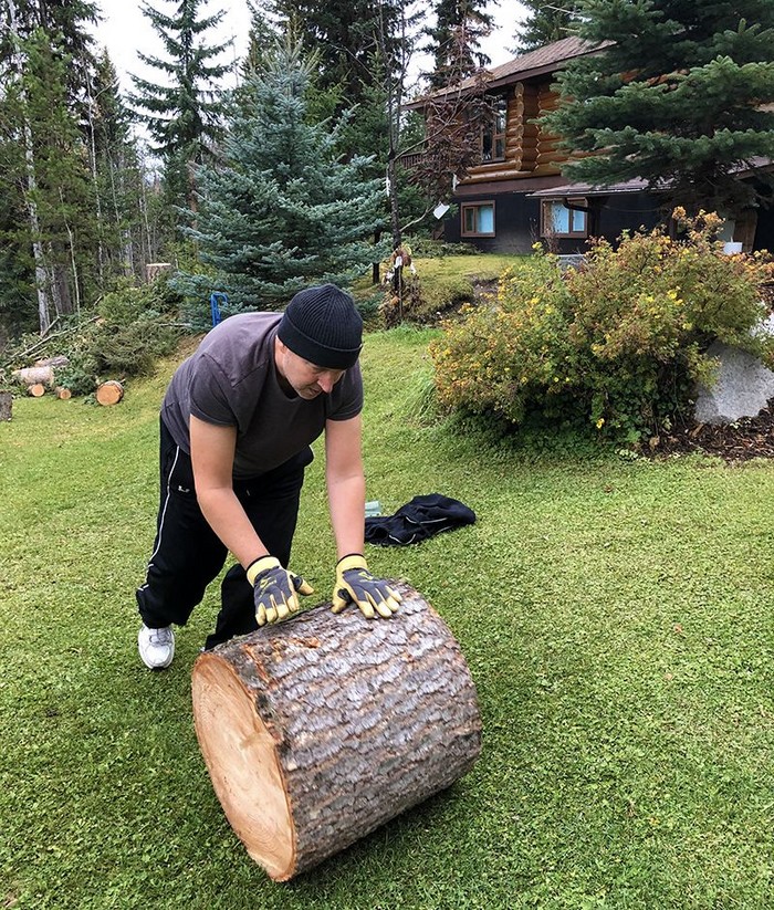 There are still home duties to attend to, whether it’s cleaning, splitting firewood, landscaping, shoveling snow.