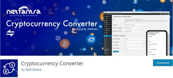 Cryptocurrency Converter is a perfect plugin if your site that is connected to coins.