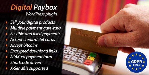 Digital Paybox gives you the option of distributing the files through the payments.