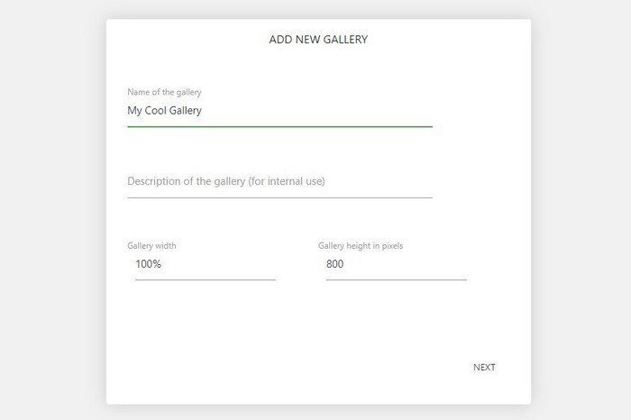 Here’s how easy it is to spin up a new gallery with Modula.