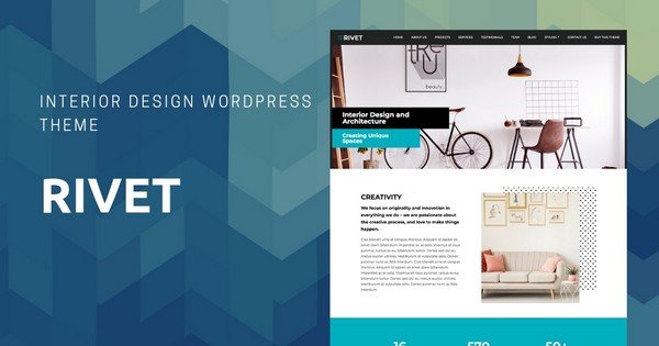 Rivet - A One-Page Interior WP template