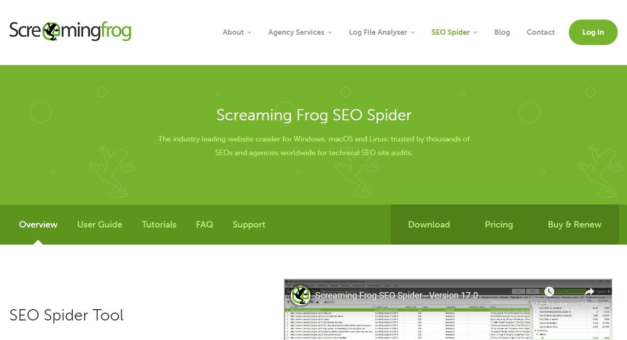 Screaming Frog