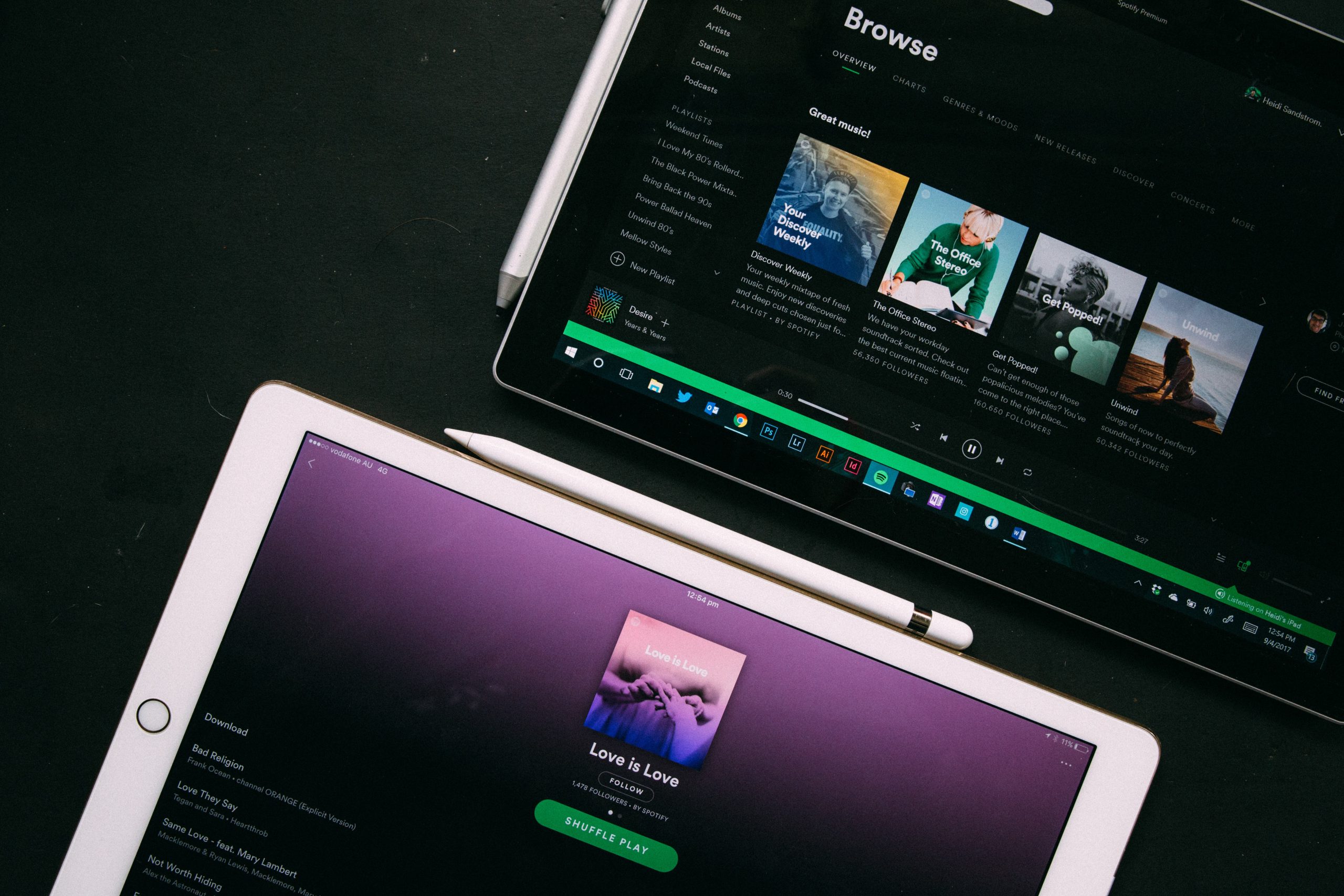 Spotify iPad