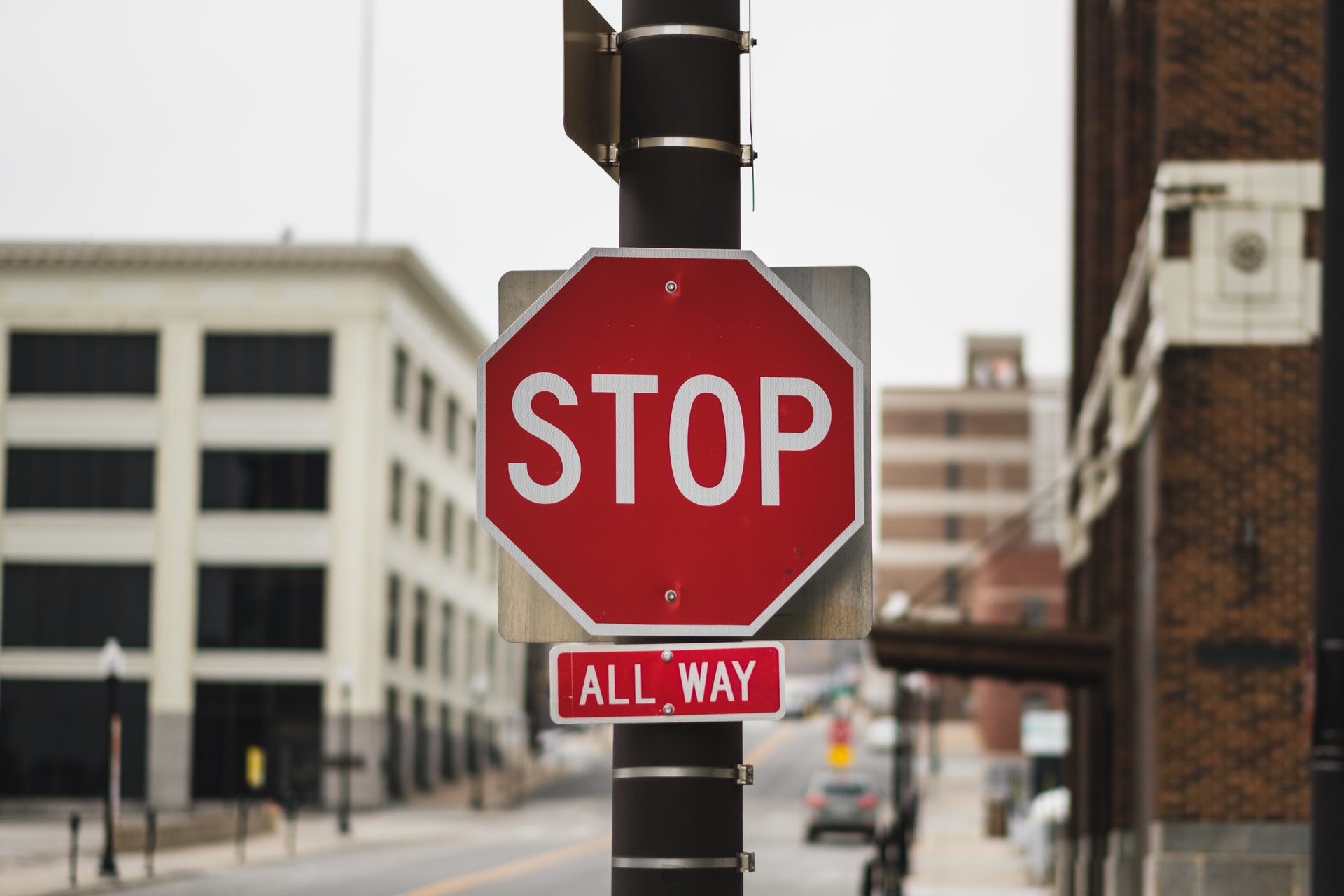 Stop traffic sign