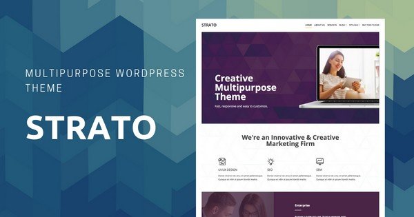 Strato - A Multipurpose WP template