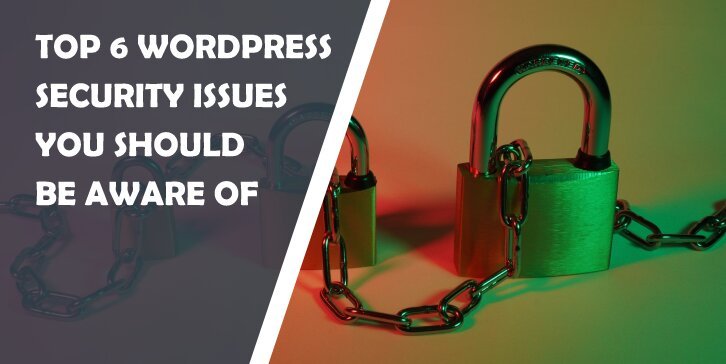 Top 6 WordPress Security Issues You Should Be Aware of: Protect Yourself From Trouble by Staying Ahead of It