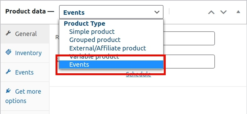 Adding events to your WooCommerce store