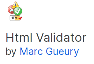 HTML Validator