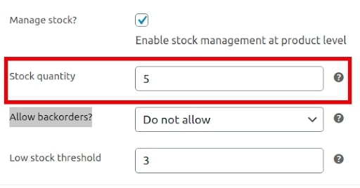 Managing the ticket stocks