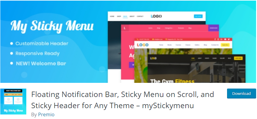 myStickymenu