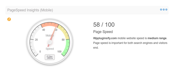 PageSpeed (mobile)