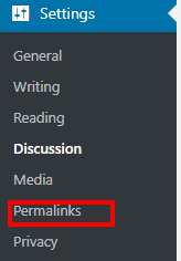 Change permalink