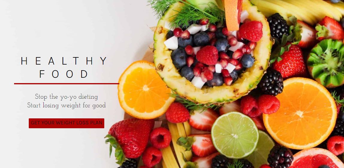 UnderConstructionPage plugin Healthy Food template