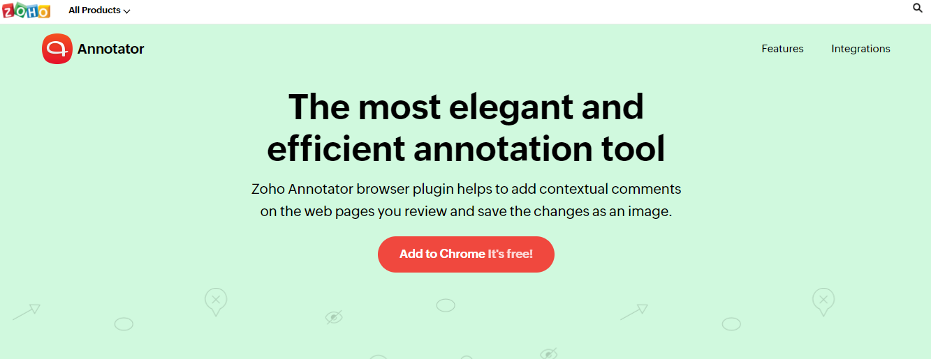 Zoho Annotator