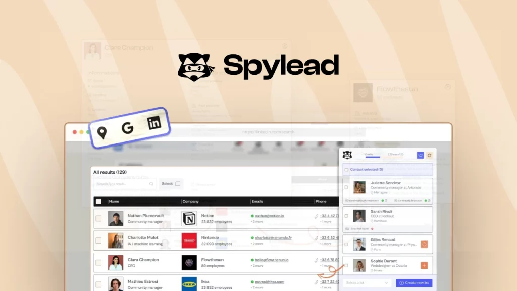 Spylead tool